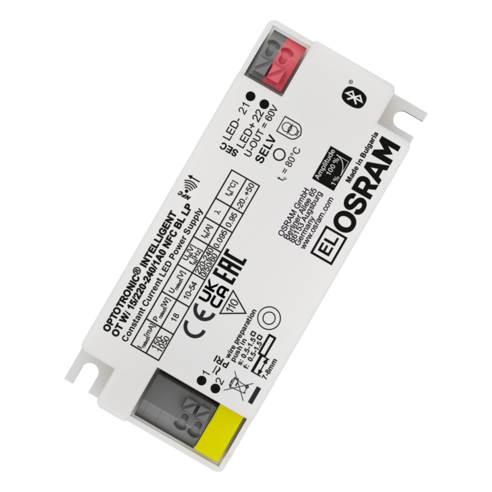 Osram LED-Treiber OT WI 15/220-240/1A0 NFC BL LP - 4062172227810