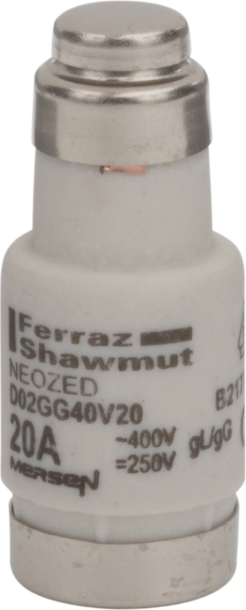 Mersen Sicherungseinsatz NEOZED D02 gG 20A/400V D02GG40V20 - B217742