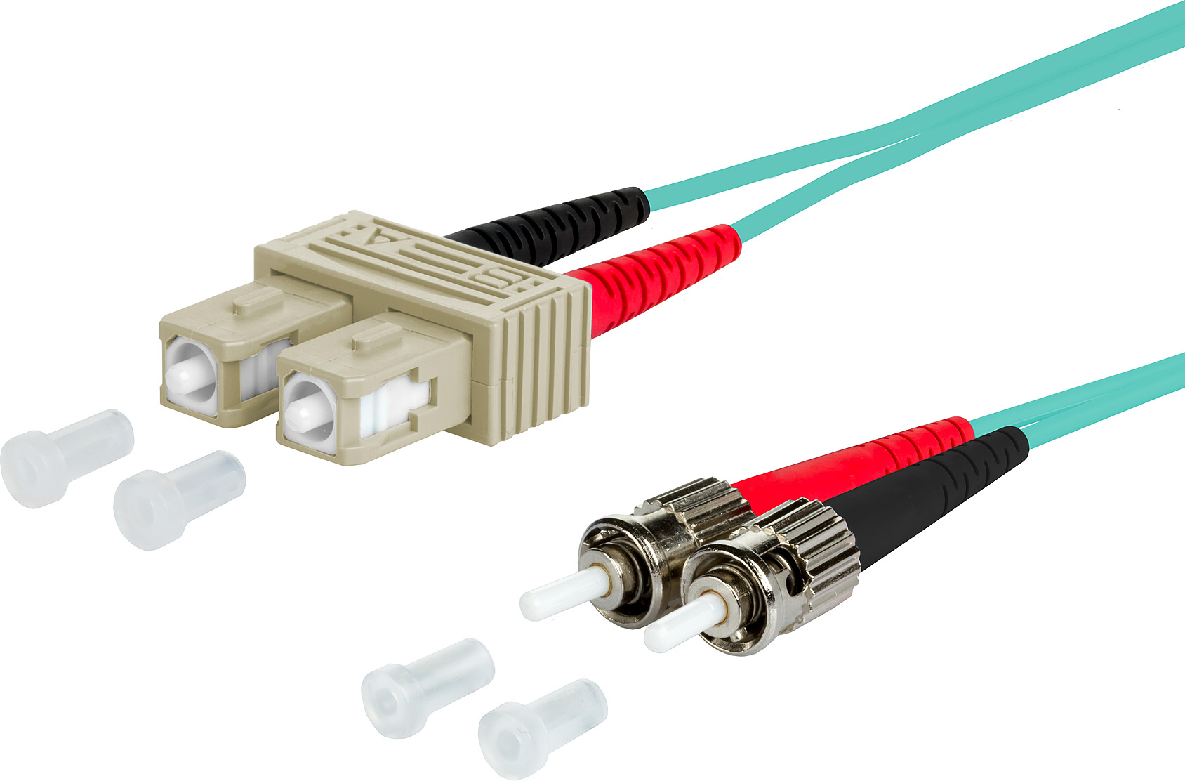 Metz Connect Duplexkabel SC/ST 50,0 OM3 2m 151J1EOAO20E