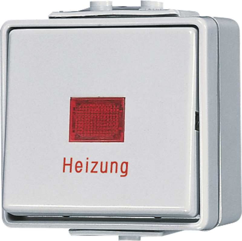 Jung Heizung Notschalter Univ.Aus-Wechsel 606 HW