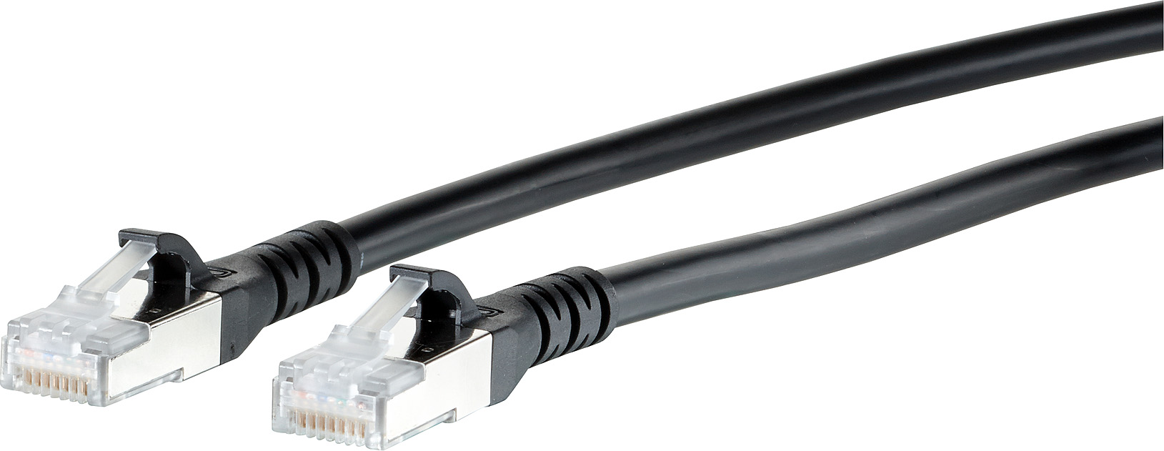 Metz Connect Patchkabel S/FTP sw 10,0m Cat.6A 130845A000-E
