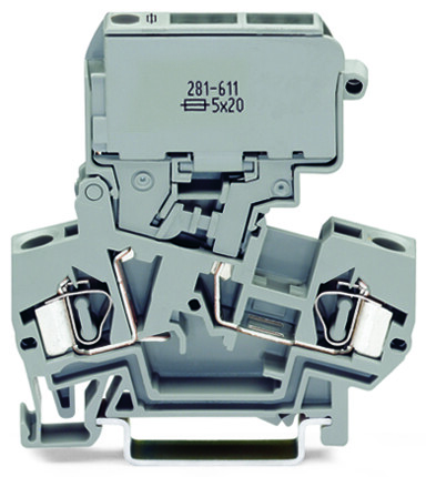 WAGO GmbH & Co. KG Sicherungsklemme gr 0,08-4qmm 281-611