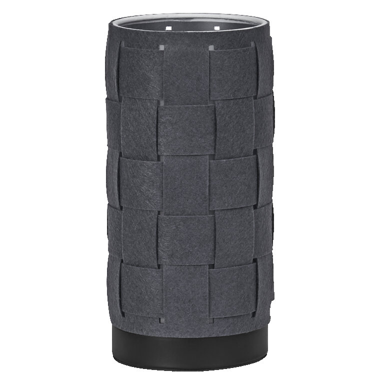 LEDVANCE Decor Felt Weaving Tube Table E14 Dark Gray - 4058075839083 günstig online kaufen