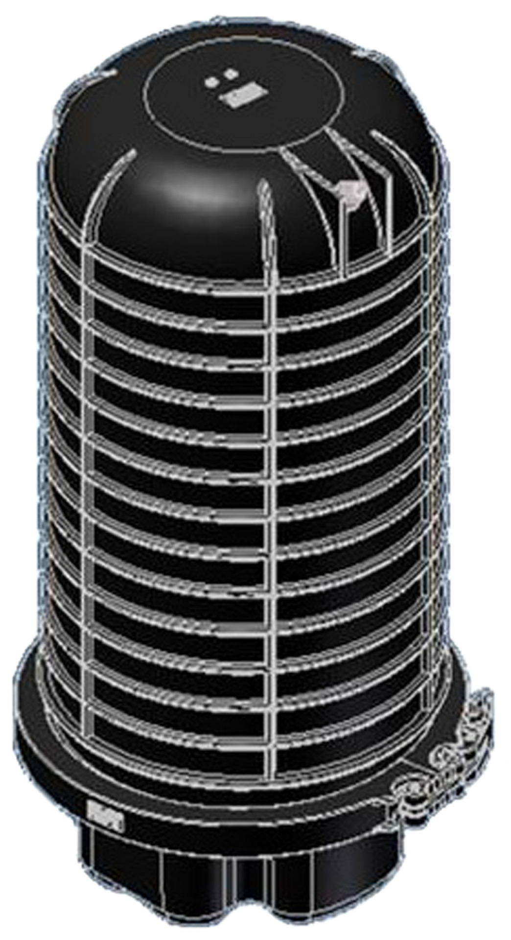 EFB-Elektronik Dome Muffe flach 380mm hoch CFOC2-AA