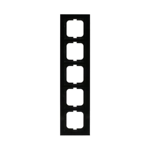 Busch-Jaeger Rahmen 5-fach schwarz 1725-281 - 2CKA001754A4413