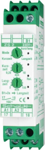 Schalk Lichtzeit-Impulsschalter m.3 Modi 1S 16A ZS 2 - ZS2009