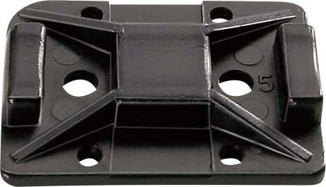 HellermannTyton Klebesockel UB28-B-PA66-BK-C1 - 151-00356