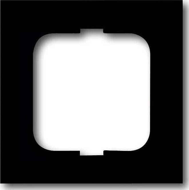 Busch-Jaeger Rahmen 1-fach schwarz matt, f.lin. 1721-885K - 2CKA001754A4419 günstig online kaufen