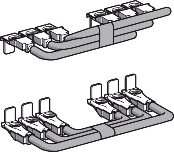 Schneider Electric Hauptstromverbinder Schraubklemmung LAD9V6