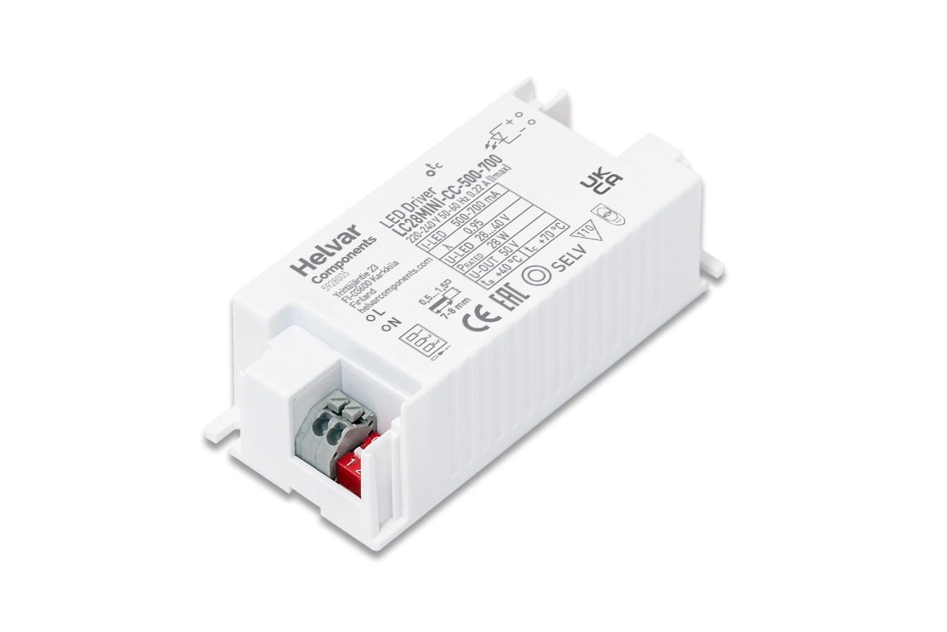 Helvar LED-Treiber LC28MINI-CC-500-700 - 5928005