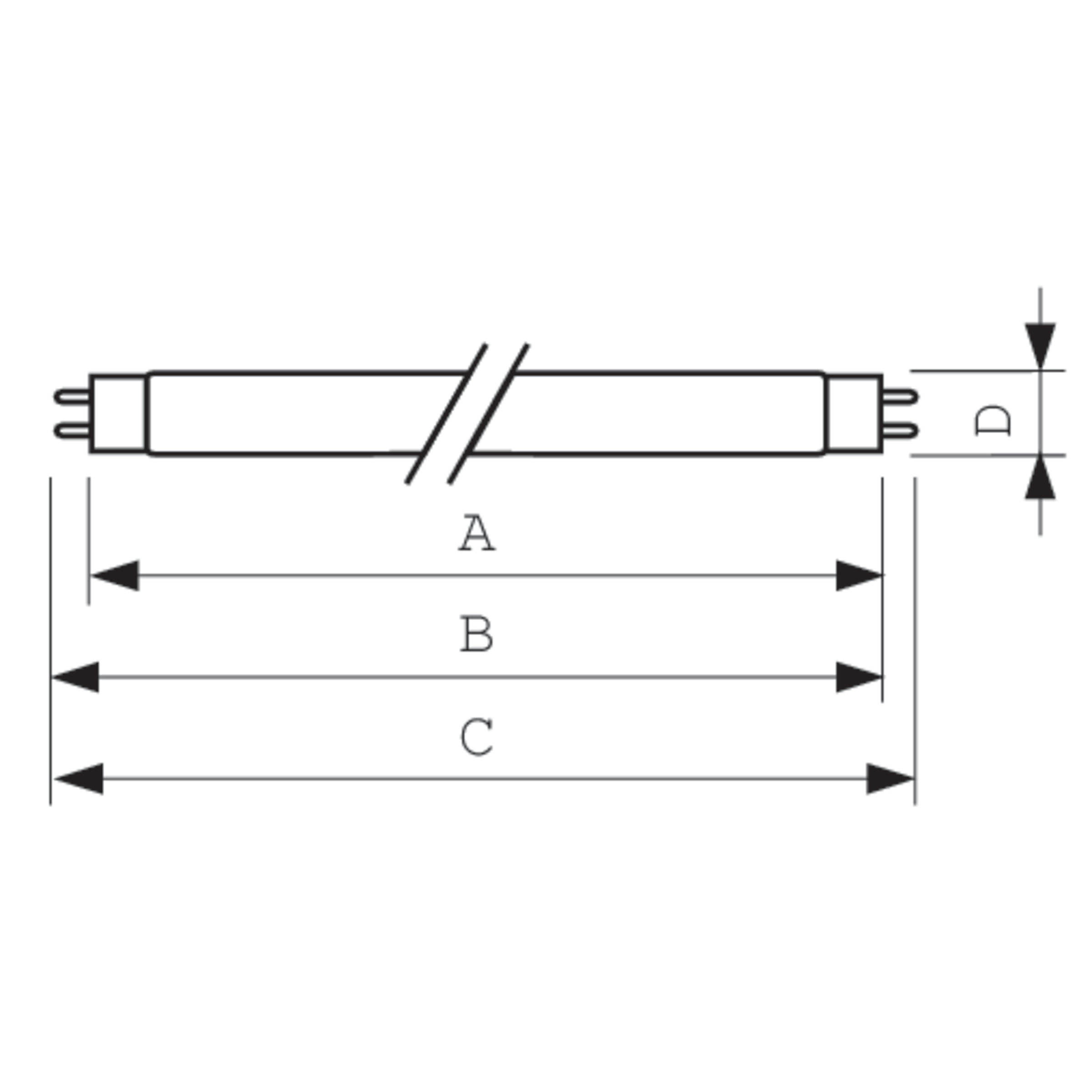 Signify UVC Entkeimungslampe TUV 25W 1SL/25 (TUV T8 Serie) - 928039404005