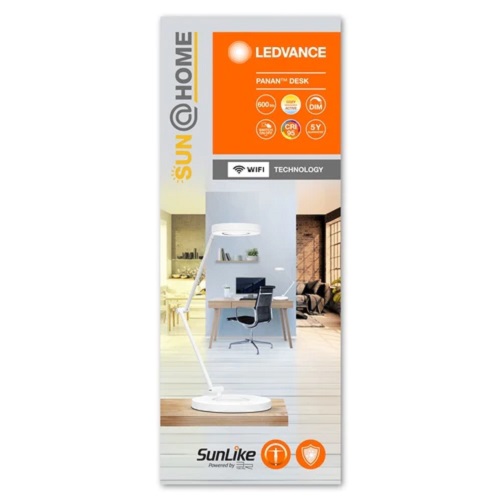 Ledvance LED desk lamp Wifi SUN@Home PANAN Desk 14W 2200-5000K - 4058075575875