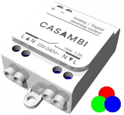 Casambi Lichtsteuerung CBU ASD DALI RGBW