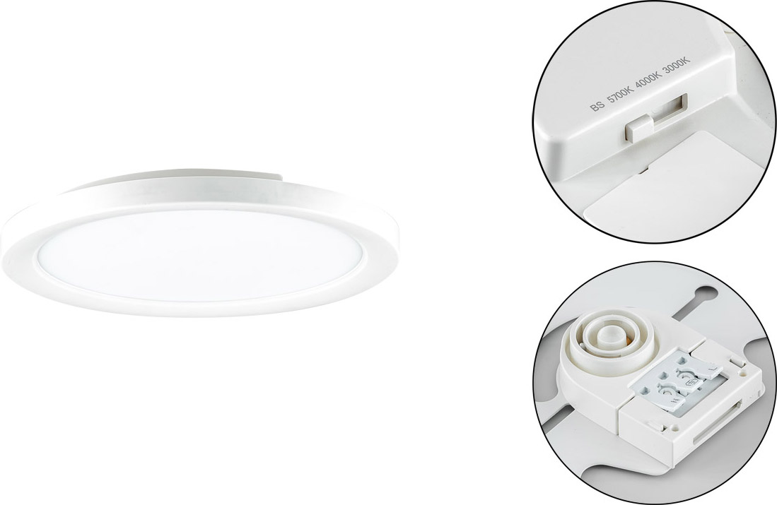EVN Lichttechnik LED-Anbauleuchte CCT AP33300125
