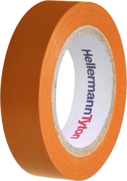 HellermannTyton PVC Isolierband orange Flex 15-OR15x10m - 710-00110