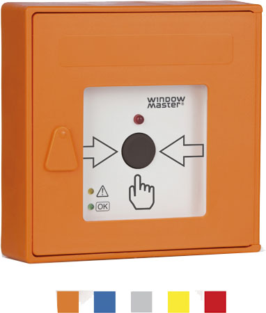 WindowMaster RWA-Hauptbedienstelle Signalg. ORANGE WSK 320 0005 02