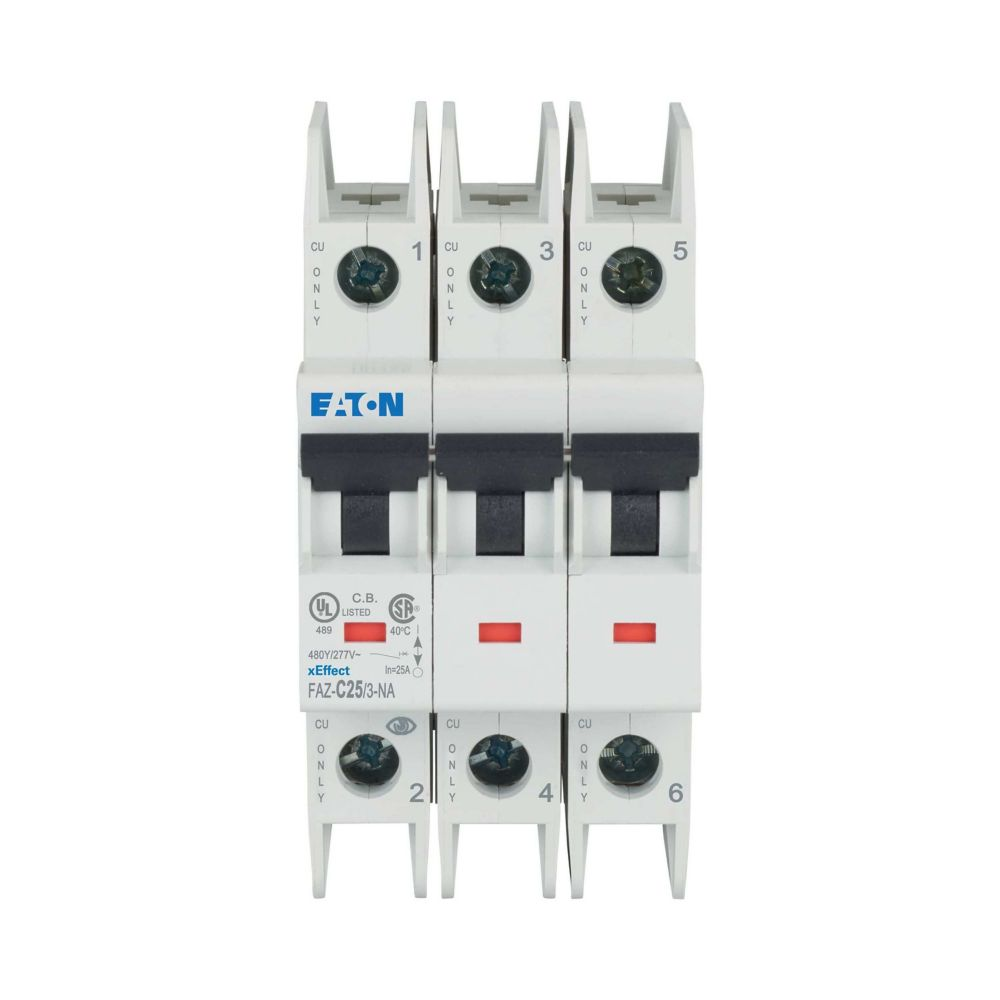 Eaton Leitungsschutzschalter C 25A,3p FAZ-C25/3-NA