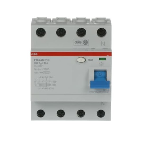 ABB Stotz S&J FI-Schutzschalter pro M Compact F204AS-63/0,3 - 2CSF204201R3630