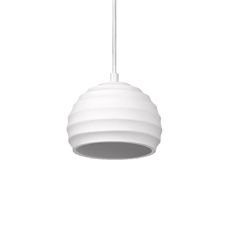 LEDVANCE Decor Plaster Cup Pendant E27 White - 4058075838468