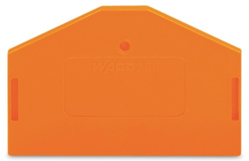 WAGO GmbH & Co. KG Abschlußplatte 2,5mm orange 280-313 - 280-313