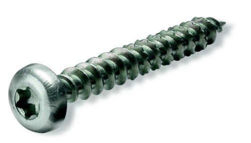 Cimco Werkzeuge 6-rund-Allzweckschraube 5,0x60 T25 vz Halbr. 191238