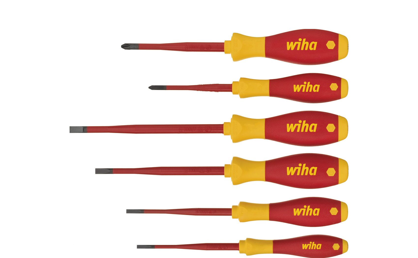 Wiha Schraubendrehersatz SoftFinish electric 3201SF K6 SATZ 6tlg