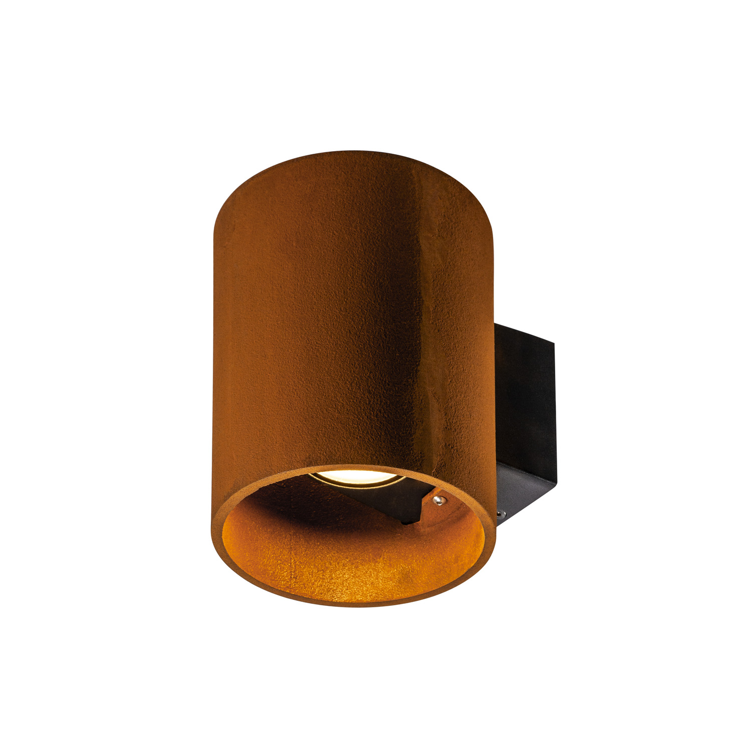 SLV RUSTY© UP/DOWN, Outdoor LED Wandaufbauleuchte rund rost CCT switch 3000/4000K - 1004651