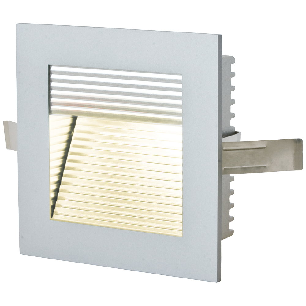 EVN P2140 LED-Wandeinbauleuchte, 3.000 K, alu günstig online kaufen