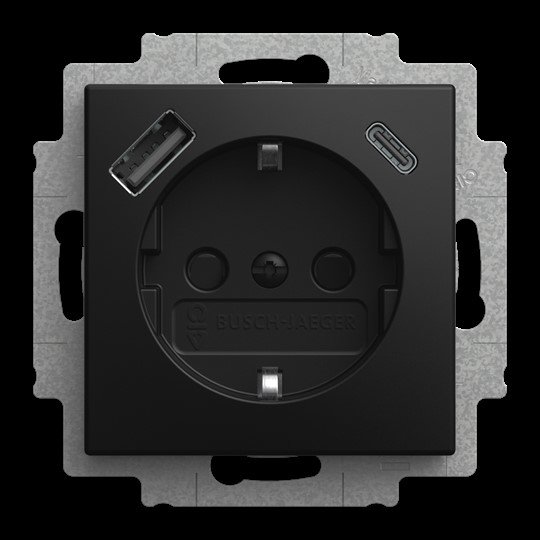 Busch-Jaeger USB-Steckdosen-Einsatz 20 EUCB2USBAC-915 günstig online kaufen