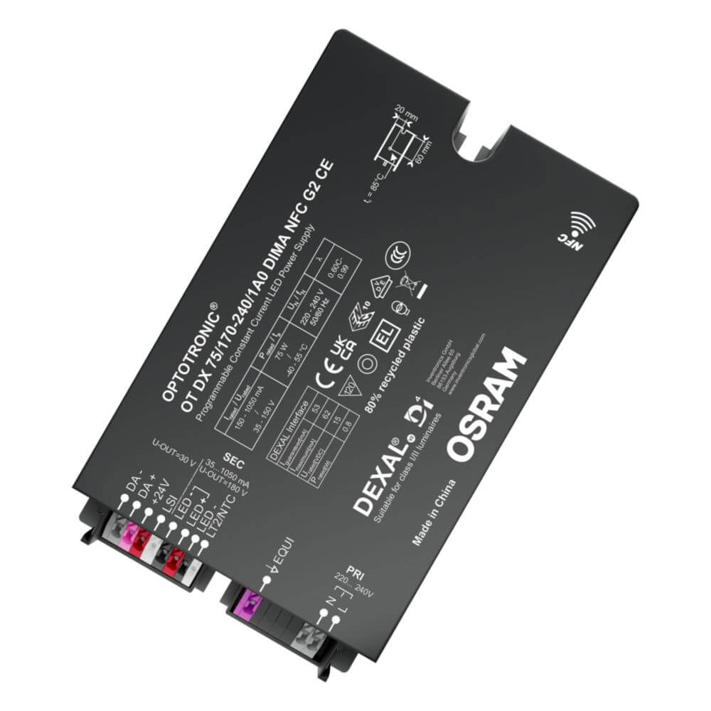 Osram LED-Treiber OT DX 75/170-240/1A0 DIMA NFC G2 CE - 4052899631663