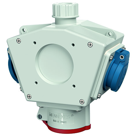 Mennekes DELTA-BOX CEE16A5P,2xSchuko 92915