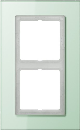 Jung Rahmen 2-fach mt ws waage/senkrecht LSP 982 GLAS - LSP982GLAS günstig online kaufen