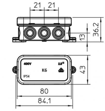 Electro Terminal junction box FD 10 GD - 88167426