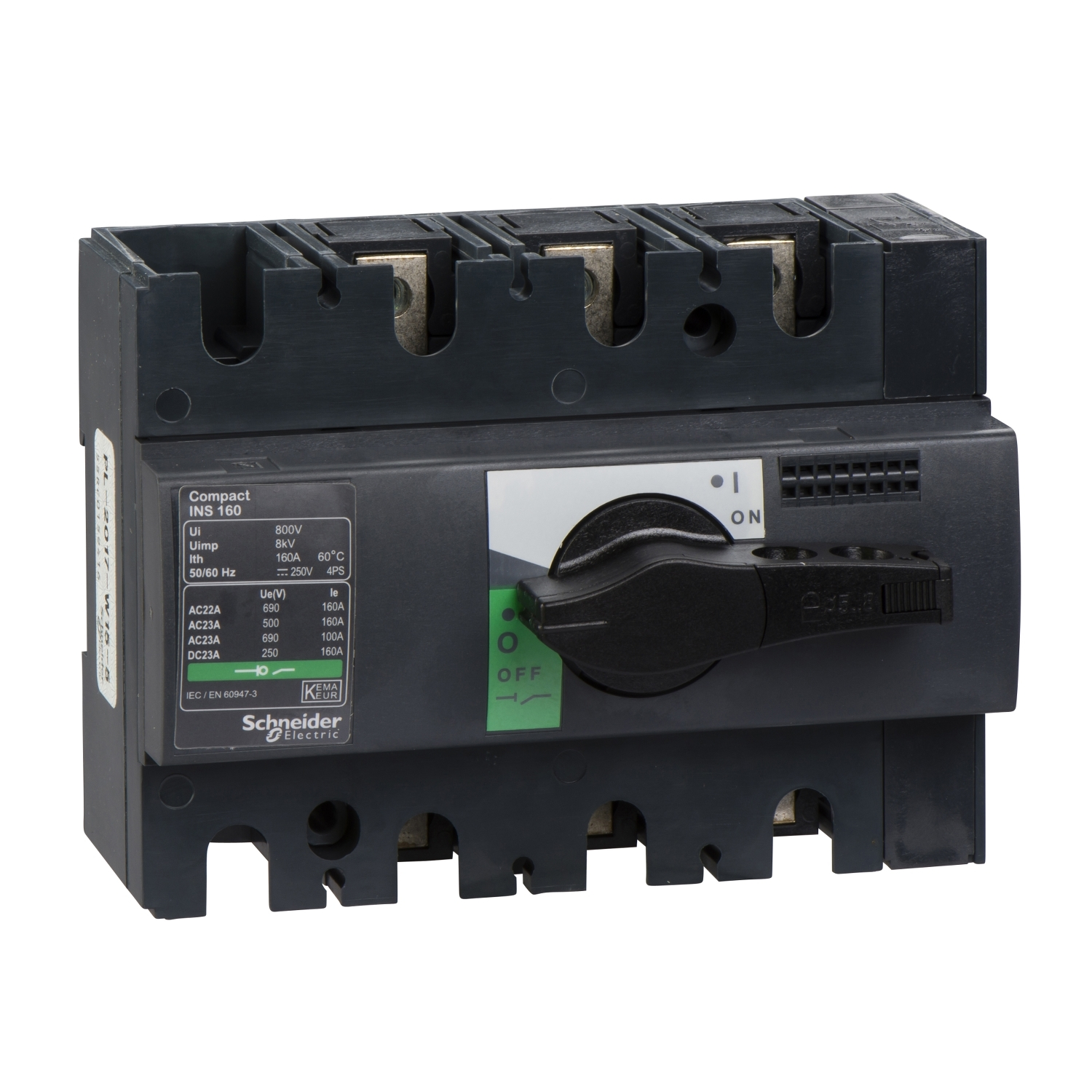 Schneider Electric Lastrennschalter INS160 3p Interpact 28912