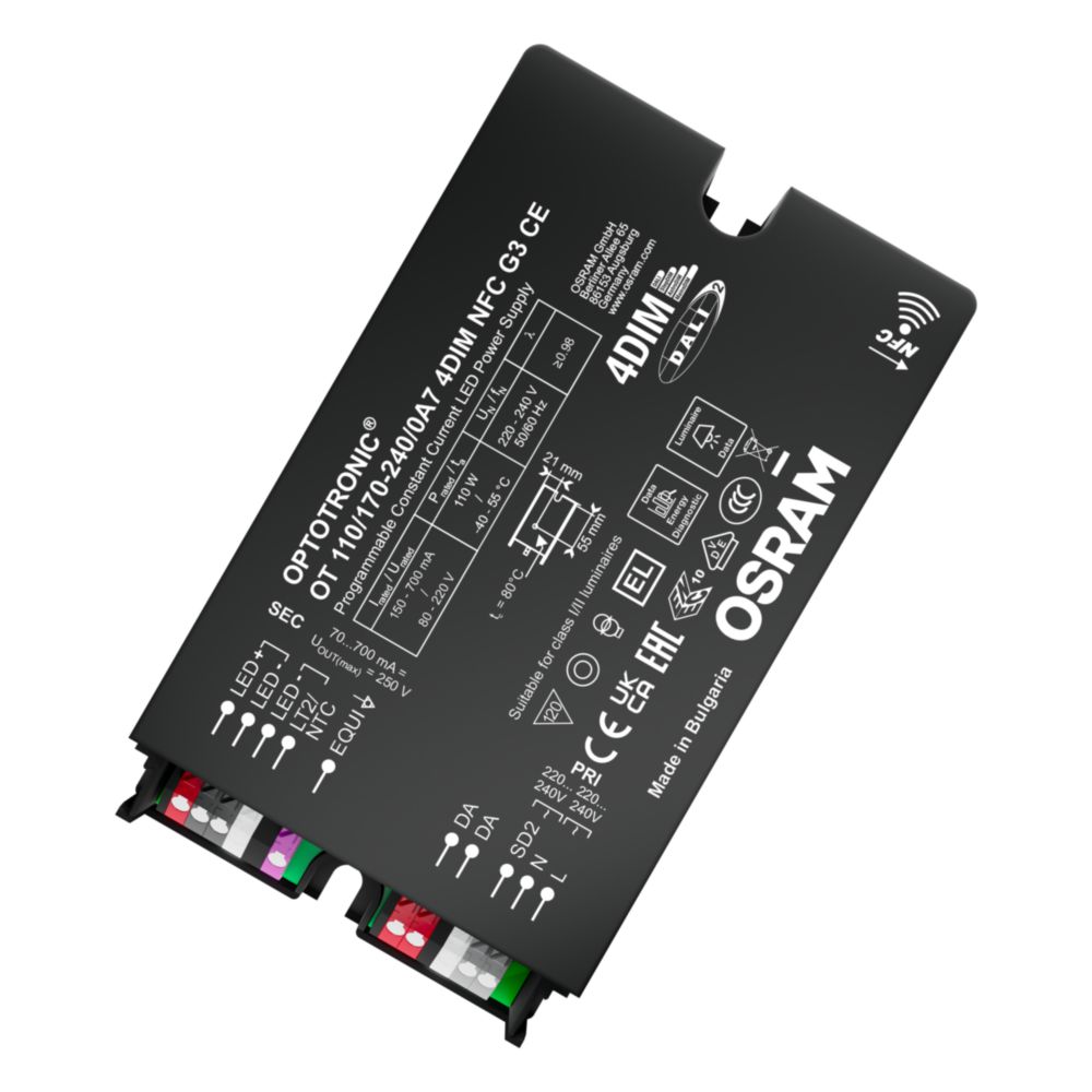 Osram LED-Treiber OT 110/170-240/0A7 4DIM NFC G3 CE - 4062172219051