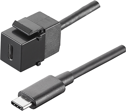 Bachmann USB Keystone Modul Typ C3.1 sw 917.121