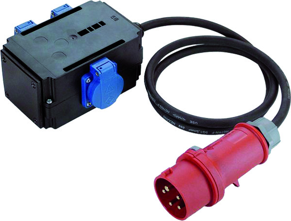 Bachmann CEE-Adapter 1xSt.16A 3xSchutz. 349.027
