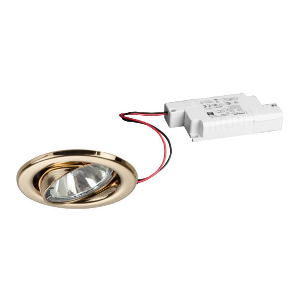 Brumberg recessed LED spotlightset, phase cut dimmable - 39180053