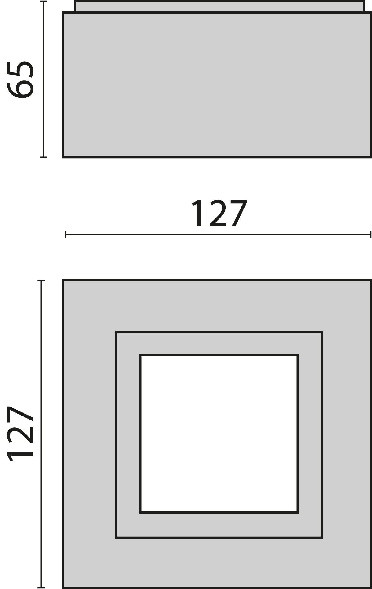 Performance in Light LED-Anbauleuchte 3000K 304879