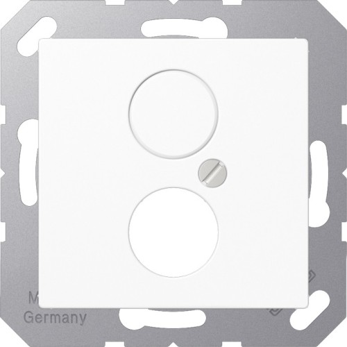 Jung Abdeckung aws für 2 Kleinst.Dosen A 562 WW - A562WW