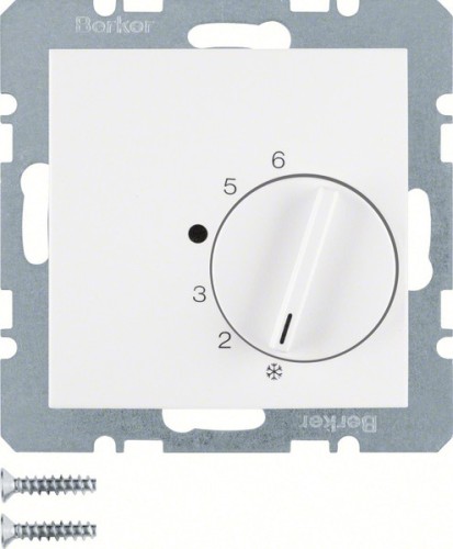 Berker Raumtemperaturregler mit Wechsler 20261909 - 20261909