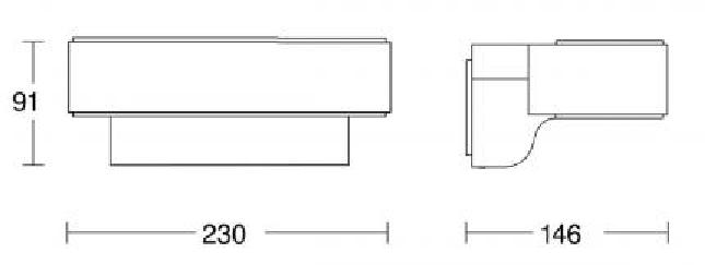 Steinel LED outdoor luminaire L 810 S ANT  - 4007841009847