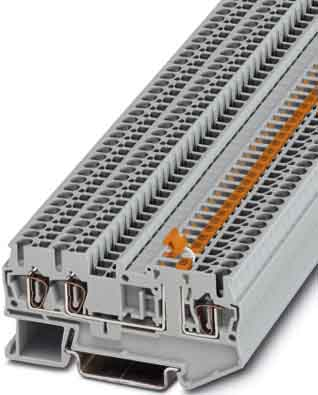 Phoenix Contact Messertrennklemme Zugfeder, gr ST 2,5-TWIN-MT