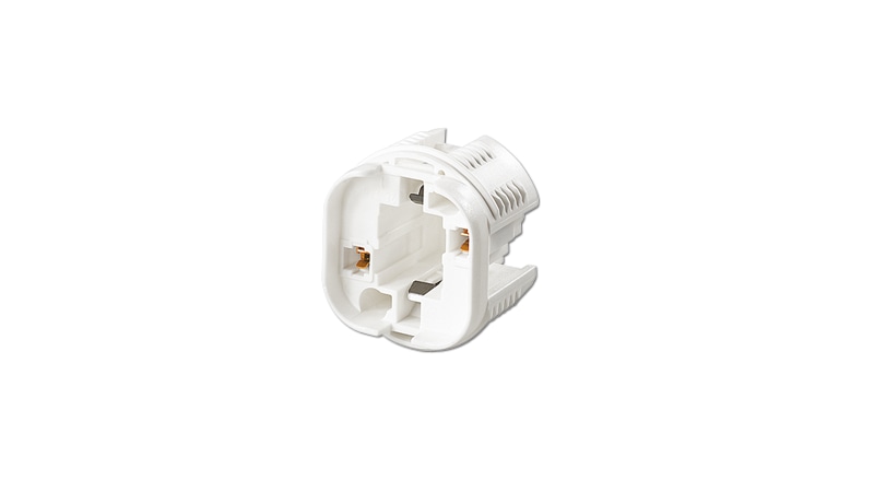 BJB Lampenfassung G24/GX24 für CFL/TC-D, TC-T 26.745.1331.50
