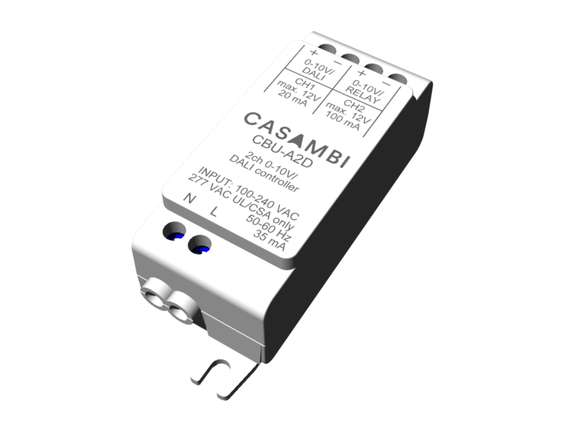 Casambi CBU-A2D Bluetooth controllable 2ch 0-10V/DALI