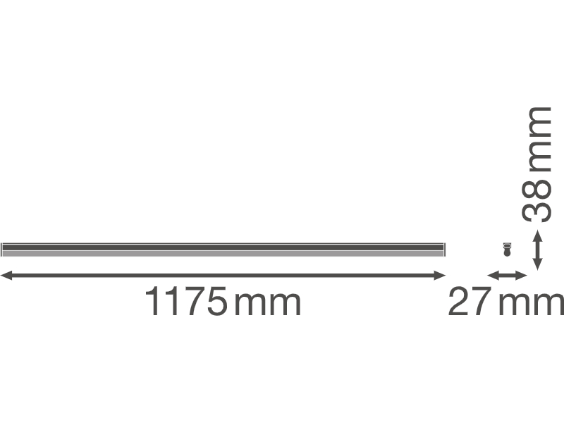 Ledvance LED-Lichtleiste LINEAR COMPACT BATTEN 1200 20 W 3000 K