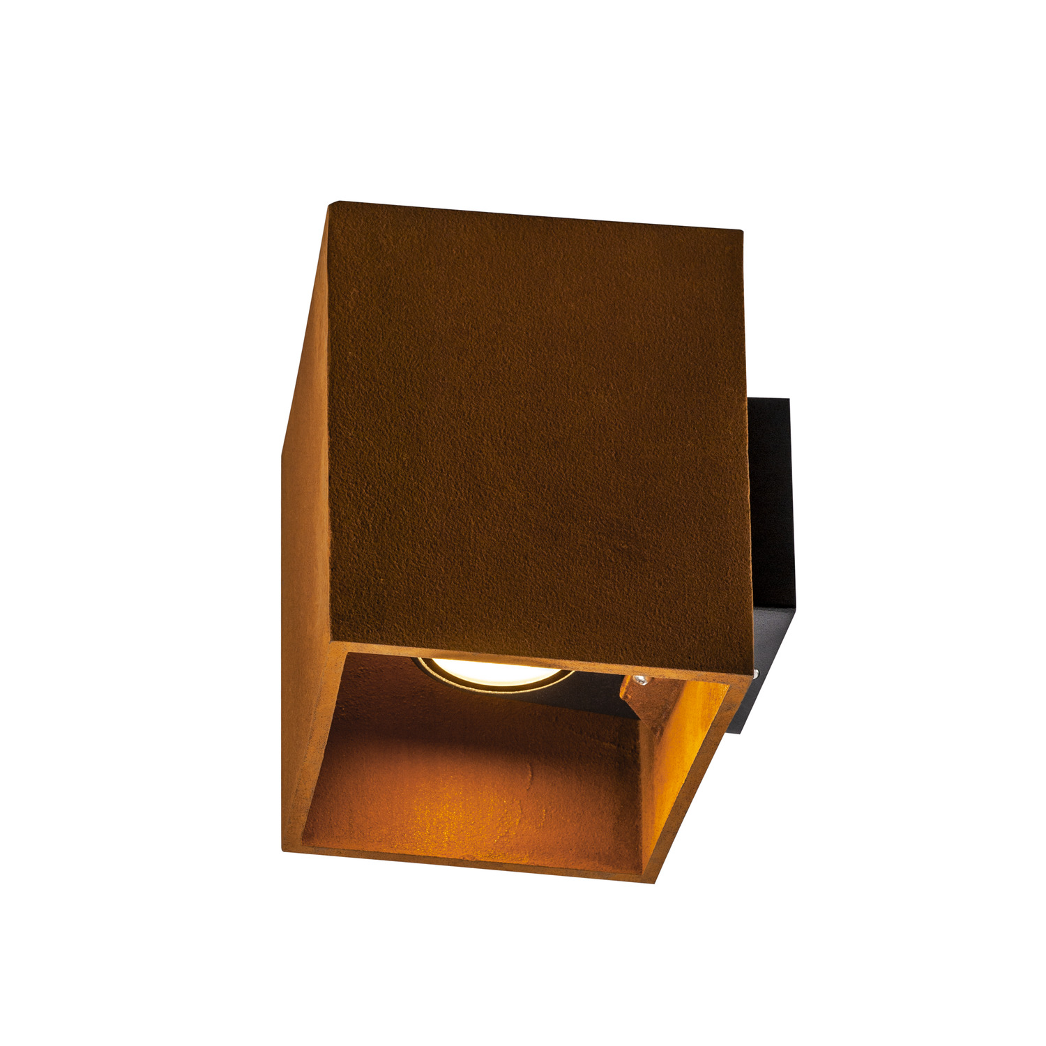 SLV RUSTY© UP/DOWN, Outdoor LED Wandaufbauleuchte eckig rost CCT switch 3000/4000K - 1004650