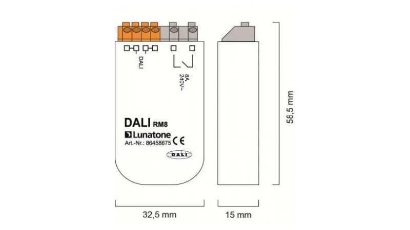 Lunatone Light Management Relais DALI RM16
