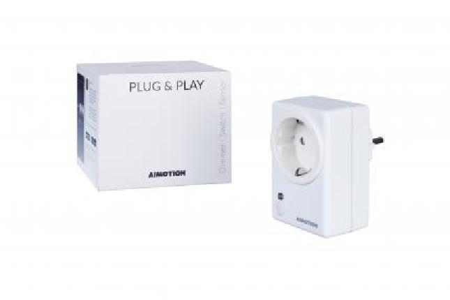 Aimotion 1021W Plug&Play Sensor mit Steckdose - 1021W