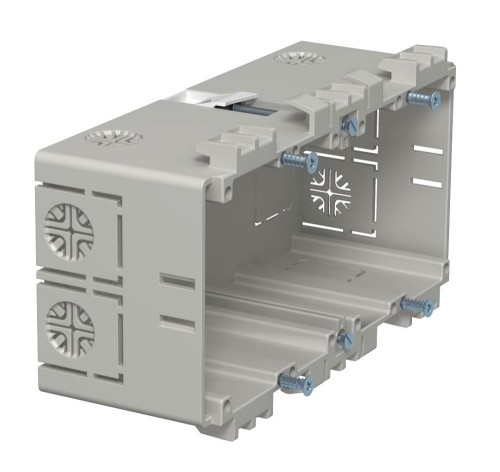 OBO Bettermann Vertr Gerätedose 2-fach gr. 2390/8T2 - 6270778